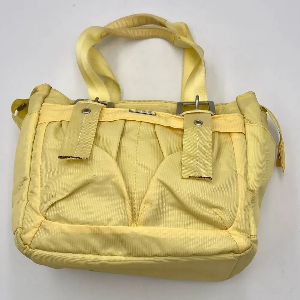 GRAVIS women's tote satchel small bag yellow